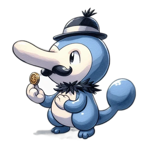 staff, hat, dragon, weapon transparent PNG cut-out
