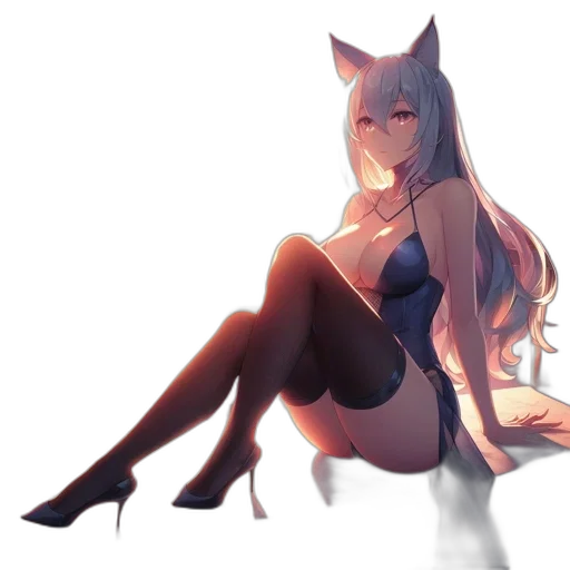dress, animal, creature, staff transparent PNG cut-out