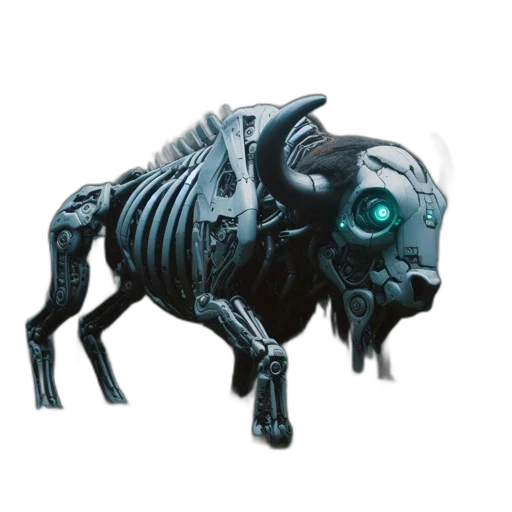 animal, creature, dragon, robot transparent PNG cut-out