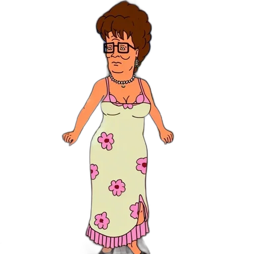 dress, cartoon, concept art, pixel art transparent PNG cut-out