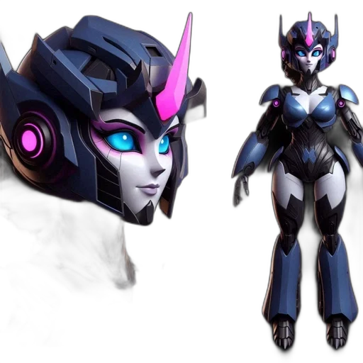 robot, concept art, 3d render, fantasy art transparent PNG cut-out