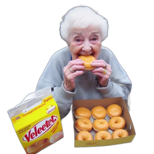 food, elderly, couple, shares transparent PNG cut-out