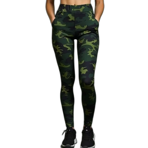 green, woman, wearing, black transparent PNG cut-out