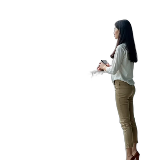 staff, dress, jacket, robot transparent PNG cut-out