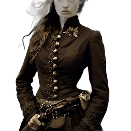 staff, face, jacket, crown transparent PNG cut-out