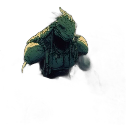 dragon, mask, creature, animal transparent PNG cut-out