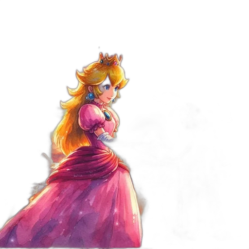 dress, crown, staff, weapon transparent PNG cut-out