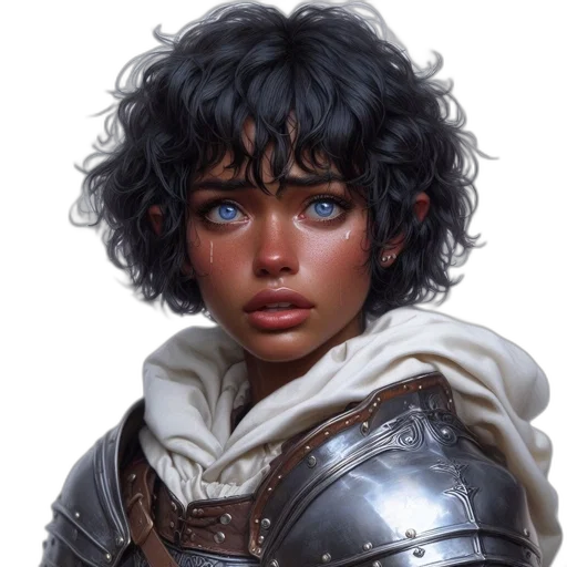 face, sword, fantasy art, concept art transparent PNG cut-out