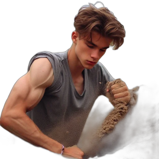 hair, weapon, animal, creature transparent PNG cut-out