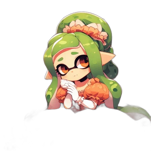 staff, weapon, hat, creature transparent PNG cut-out