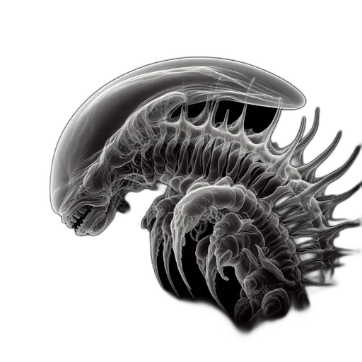 creature, dragon, animal, hair transparent PNG cut-out