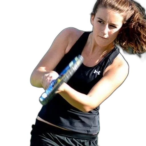 staff, female, tennis, player transparent PNG cut-out