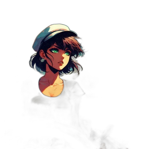 hat, face, mask, staff transparent PNG cut-out