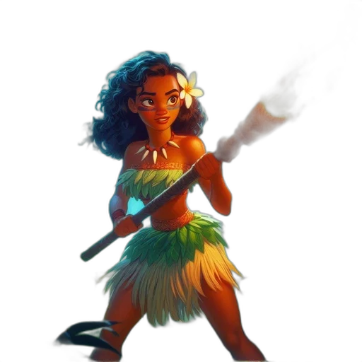 staff, fantasy art, concept art, comic book art transparent PNG cut-out