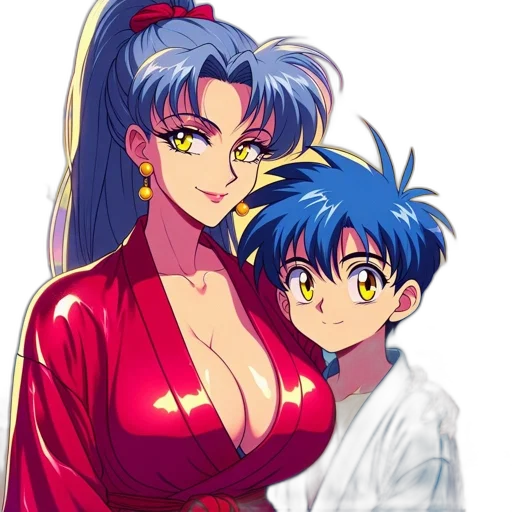 anime, pixel art, vaporwave, concept art transparent PNG cut-out