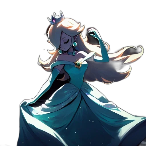 dress, crown, staff, mask transparent PNG cut-out