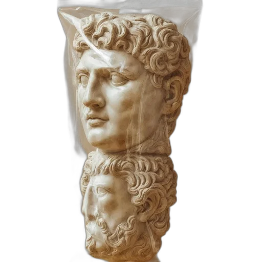 crown, face, bottle, mask transparent PNG cut-out