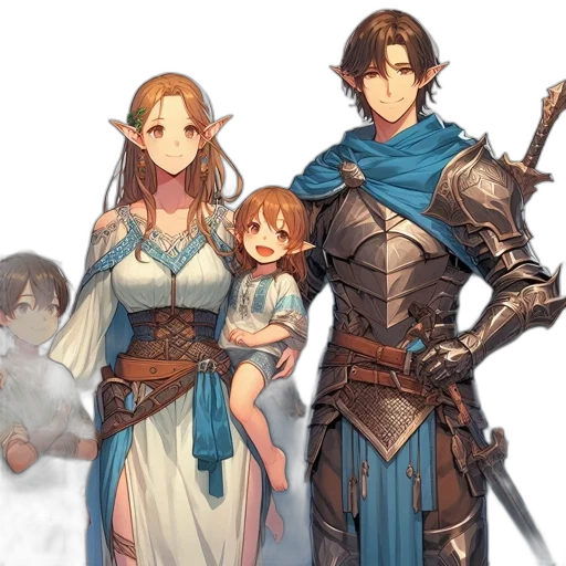 sword, staff, weapon, fantasy art transparent PNG cut-out