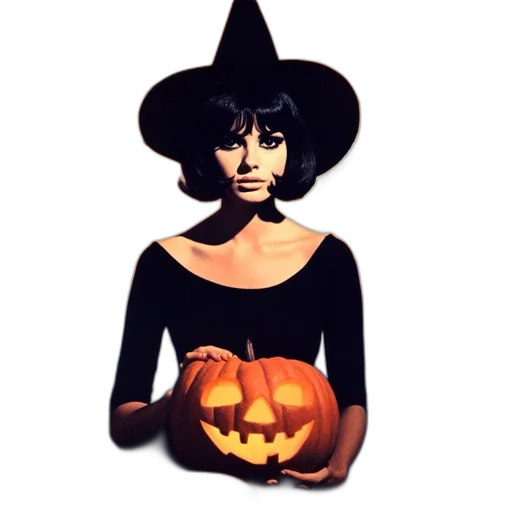 photorealistic, woman, 1960s, vintage transparent PNG cut-out