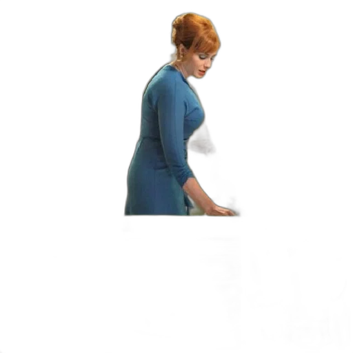 dress, jacket, staff, jewelry transparent PNG cut-out