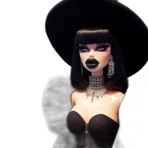 hat, jewelry, mask, 3d render transparent PNG cut-out