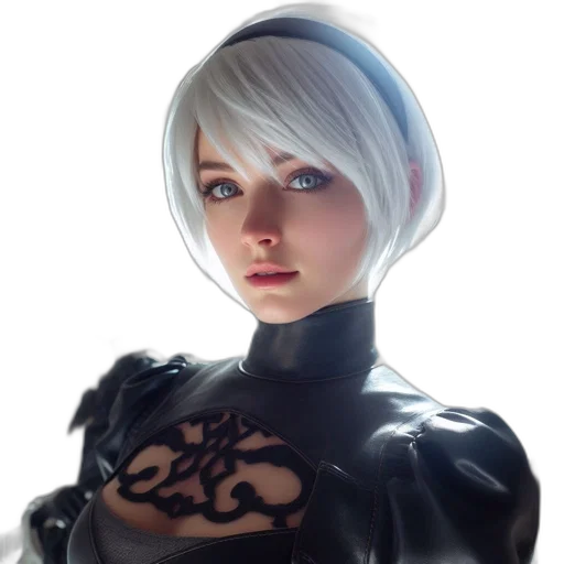 robot, face, dress, jacket transparent PNG cut-out