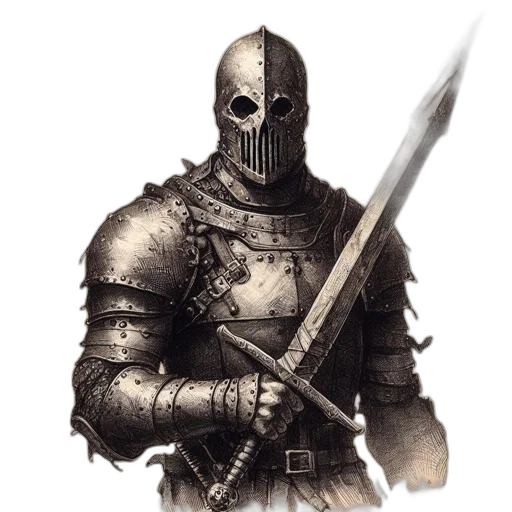 mask, sword, weapon, staff transparent PNG cut-out