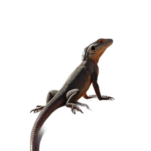 dragon, animal, creature, staff transparent PNG cut-out