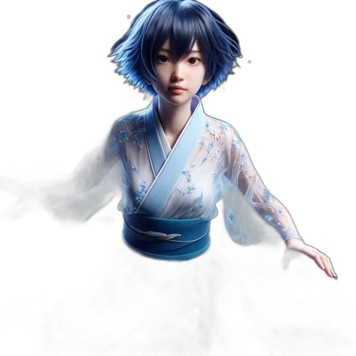 concept art, fantasy art, photorealistic, anime transparent PNG cut-out