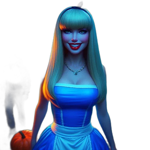 dress, fantasy art, concept art, 3d render transparent PNG cut-out