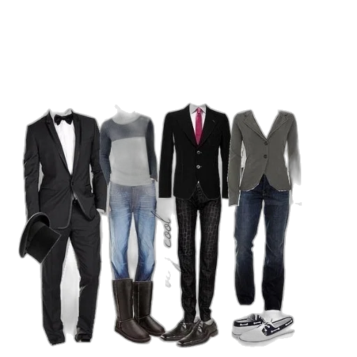 jacket, concept art, monochrome, earth tones transparent PNG cut-out