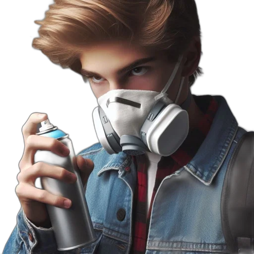 mask, jacket, face, robot transparent PNG cut-out