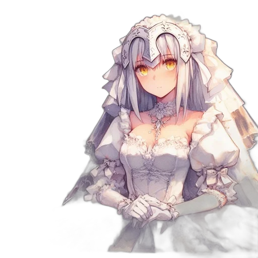 dress, crown, robot, flower transparent PNG cut-out