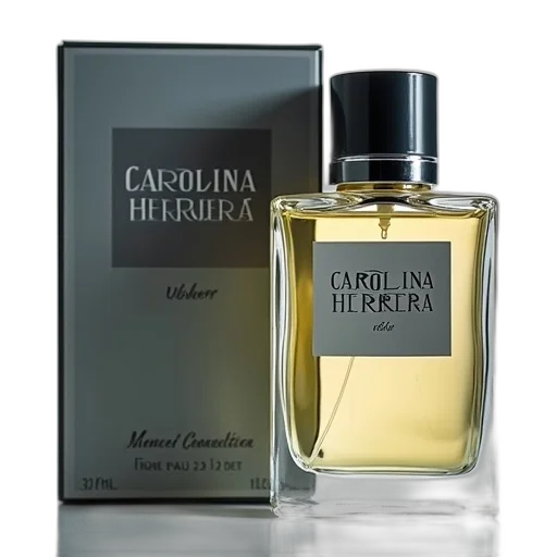 bottle, carolina, herrera, men transparent PNG cut-out