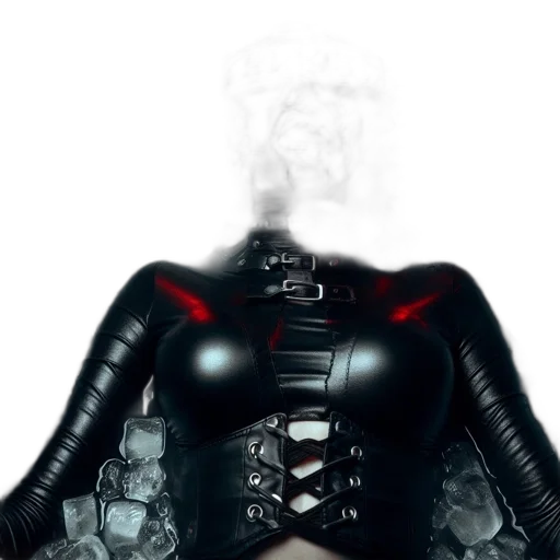 robot, mask, jacket, face transparent PNG cut-out