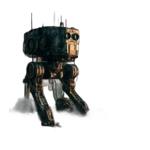 robot, weapon, creature, animal transparent PNG cut-out