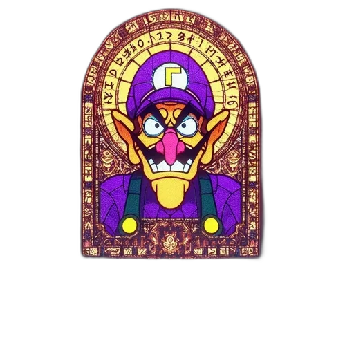crown, mask, pixel art, concept art transparent PNG cut-out