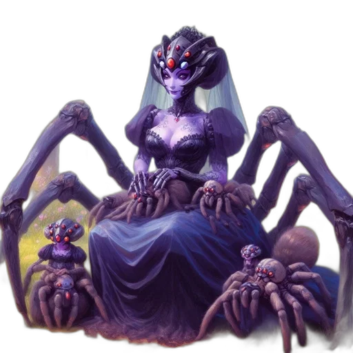 creature, crown, jewelry, concept art transparent PNG cut-out