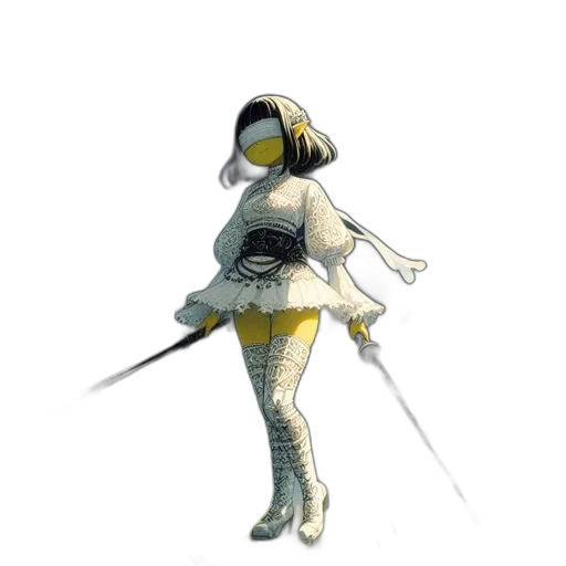 staff, sword, weapon, robot transparent PNG cut-out