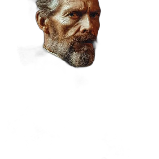 face, mask, hair, staff transparent PNG cut-out