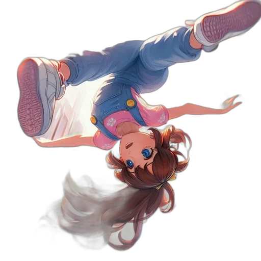 jacket, staff, hair, concept art transparent PNG cut-out