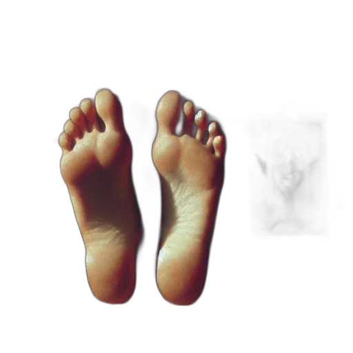 shoes, face, mask, creature transparent PNG cut-out
