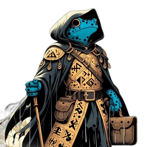 staff, comic book art, concept art, fantasy art transparent PNG cut-out