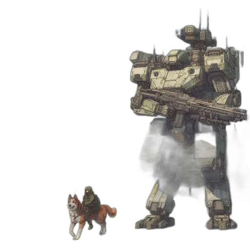 robot, weapon, creature, animal transparent PNG cut-out