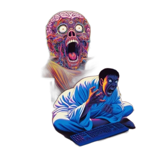 mask, creature, face, robot transparent PNG cut-out