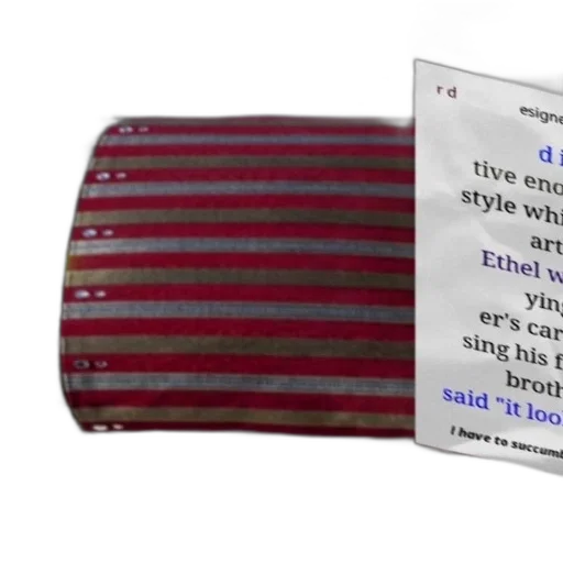 colorful, striped, pillow, text transparent PNG cut-out