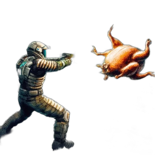 animal, creature, weapon, concept art transparent PNG cut-out