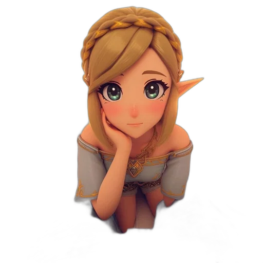 staff, face, crown, creature transparent PNG cut-out
