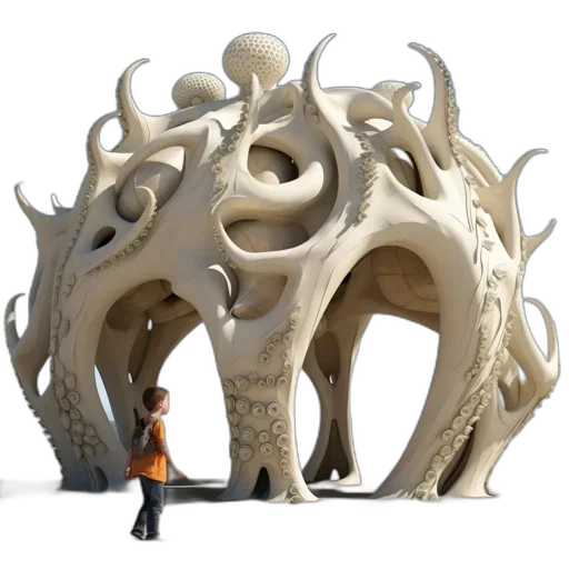dragon, creature, furniture, building transparent PNG cut-out