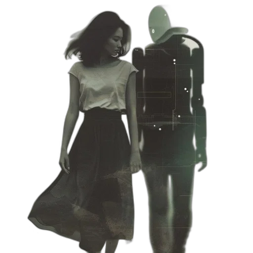 dress, jacket, concept art, 3d render transparent PNG cut-out